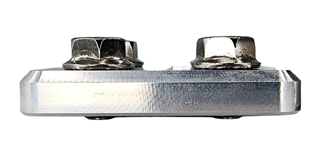 Sky High Car Audio Flat 4 Spot Aluminum Battery Terminals Pair - Audio Sellerz