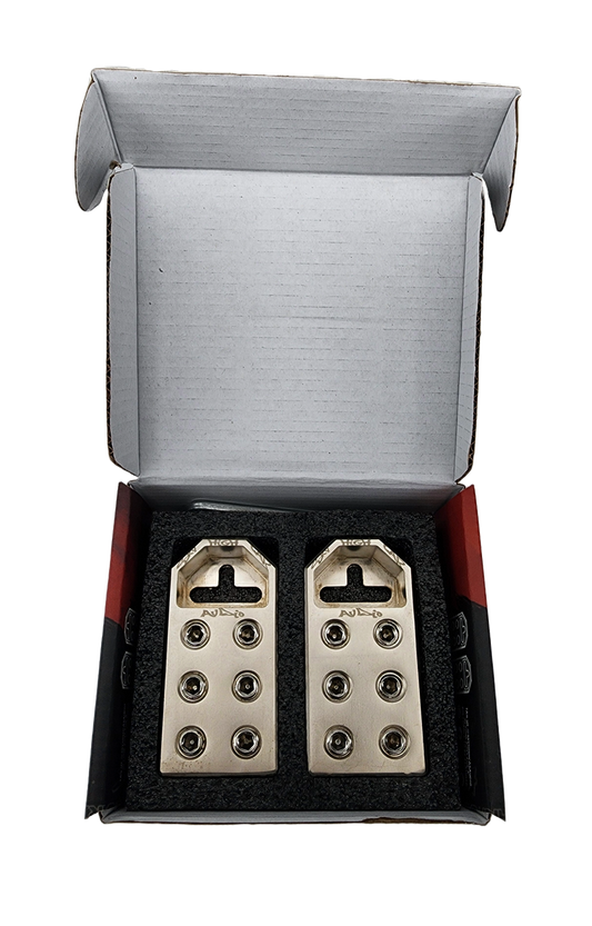 Sky High Car Audio (6) 1/0 Battery Terminals Cast Aluminum - Audio Sellerz