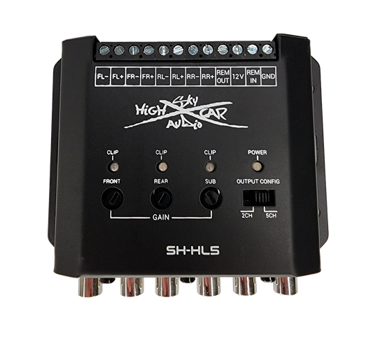 Sky High Car Audio 5 Channel Hi To Low Converter