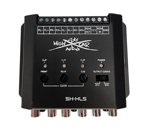 Sky High Car Audio 5 Channel Hi To Low Converter