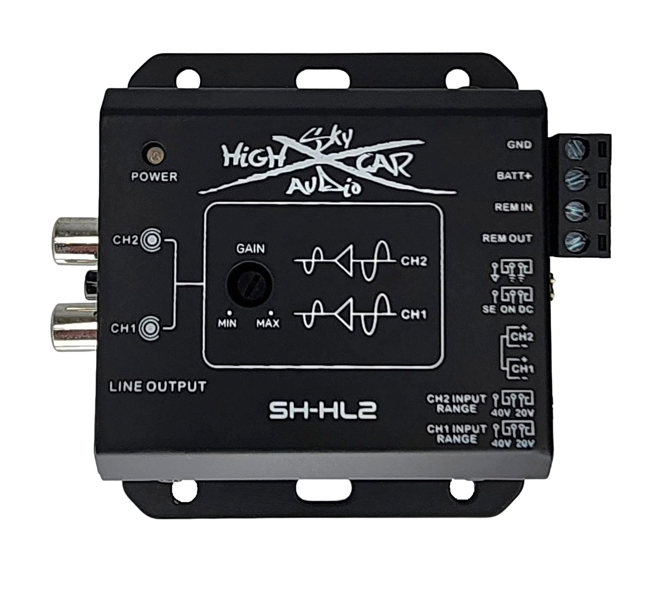 Sky High Car Audio 2 Channel Hi To Low Converter - Audio Sellerz