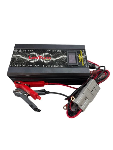 Limitless Lithium 25A 15.5V Charger Power Supply With LED Screen