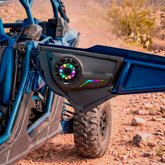 Can-Am Maverick X3 Door Speaker Panels with Digital LED Lighting