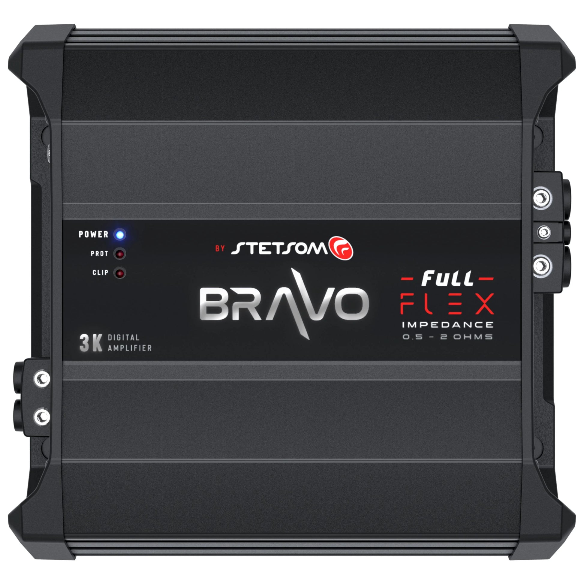 Stetsom Bravo Full Flex 3K Monoblock Amplifier – 3000W RMS 0.5 to 2 Ohm - Audio Sellerz