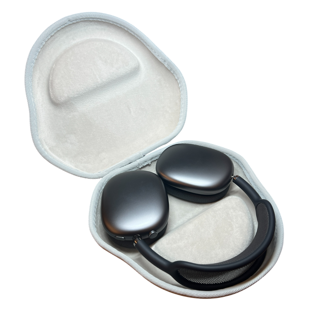 CentralSound Hard Cover Carrying Case for Apple AirPods Max Headphones Black - product image 1 - Audio Sellerz