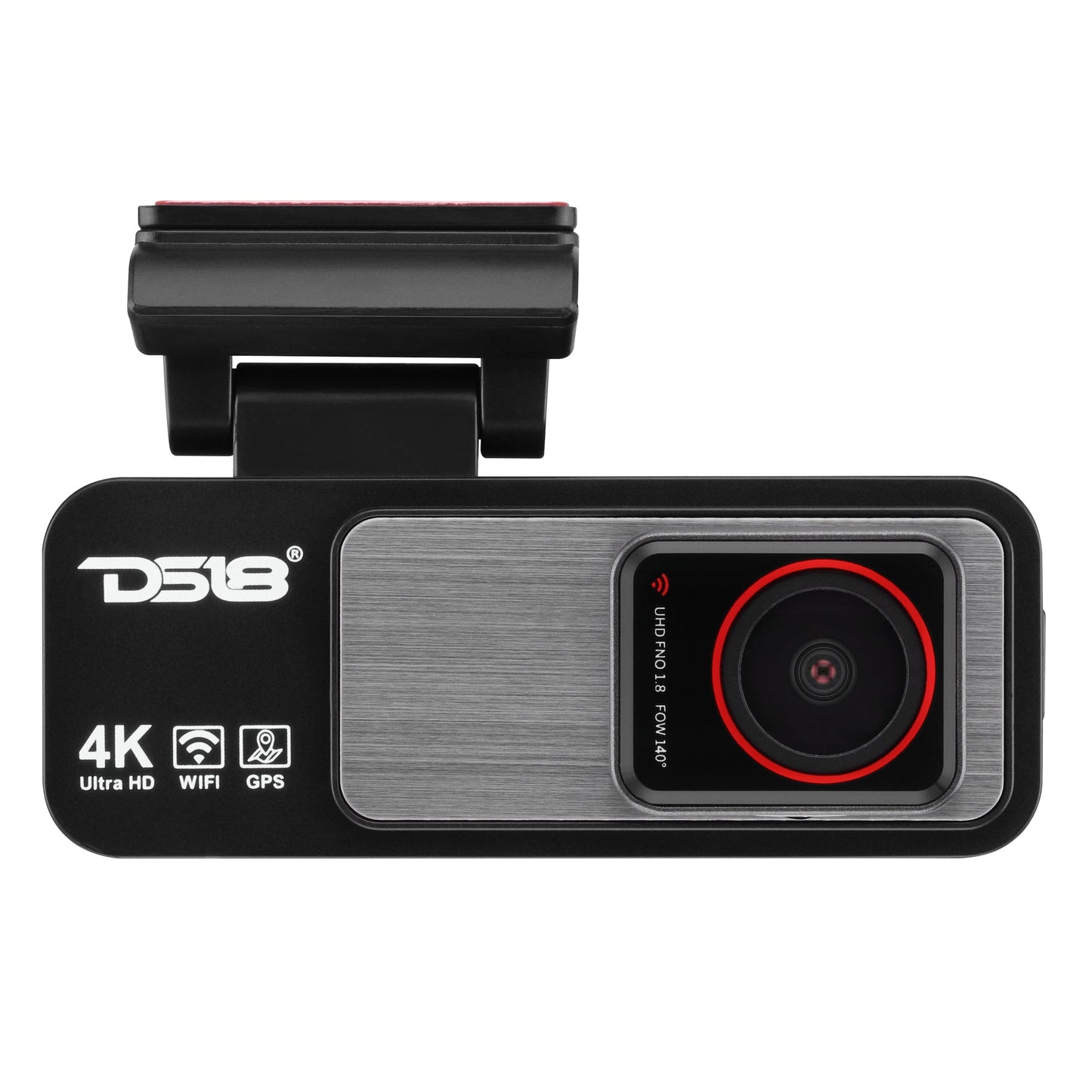 4K Dual Dash Camera with Wi-Fi, GPS, Parking Monitor, and 3.2” IPS Display (Front & Rear Cameras).