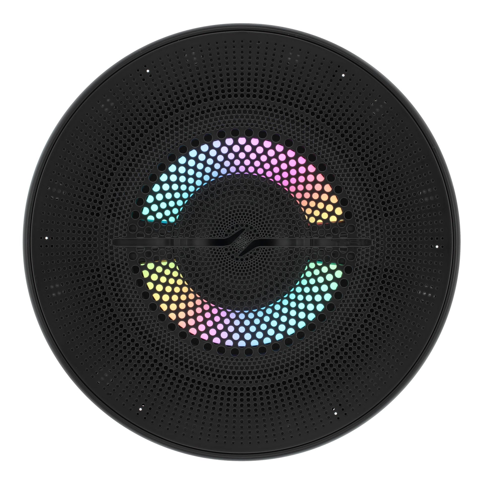 Luxury 6.5” 2-Way Marine Coaxial Speaker with Digital LED Lights and Flush Magnetic Mount Grille | 150W RMS 4-Ohm.