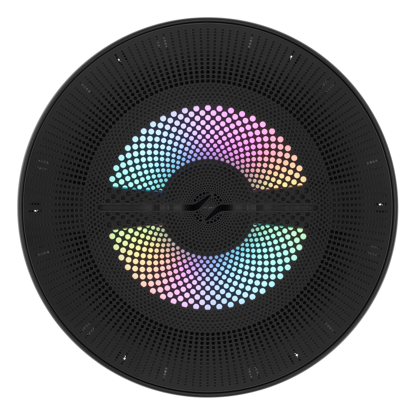 Luxury 8” 2-Way Marine Coaxial Speaker with Digital LED Lights and Flush Magnetic Mount Grille | 175W RMS 4-Ohm.