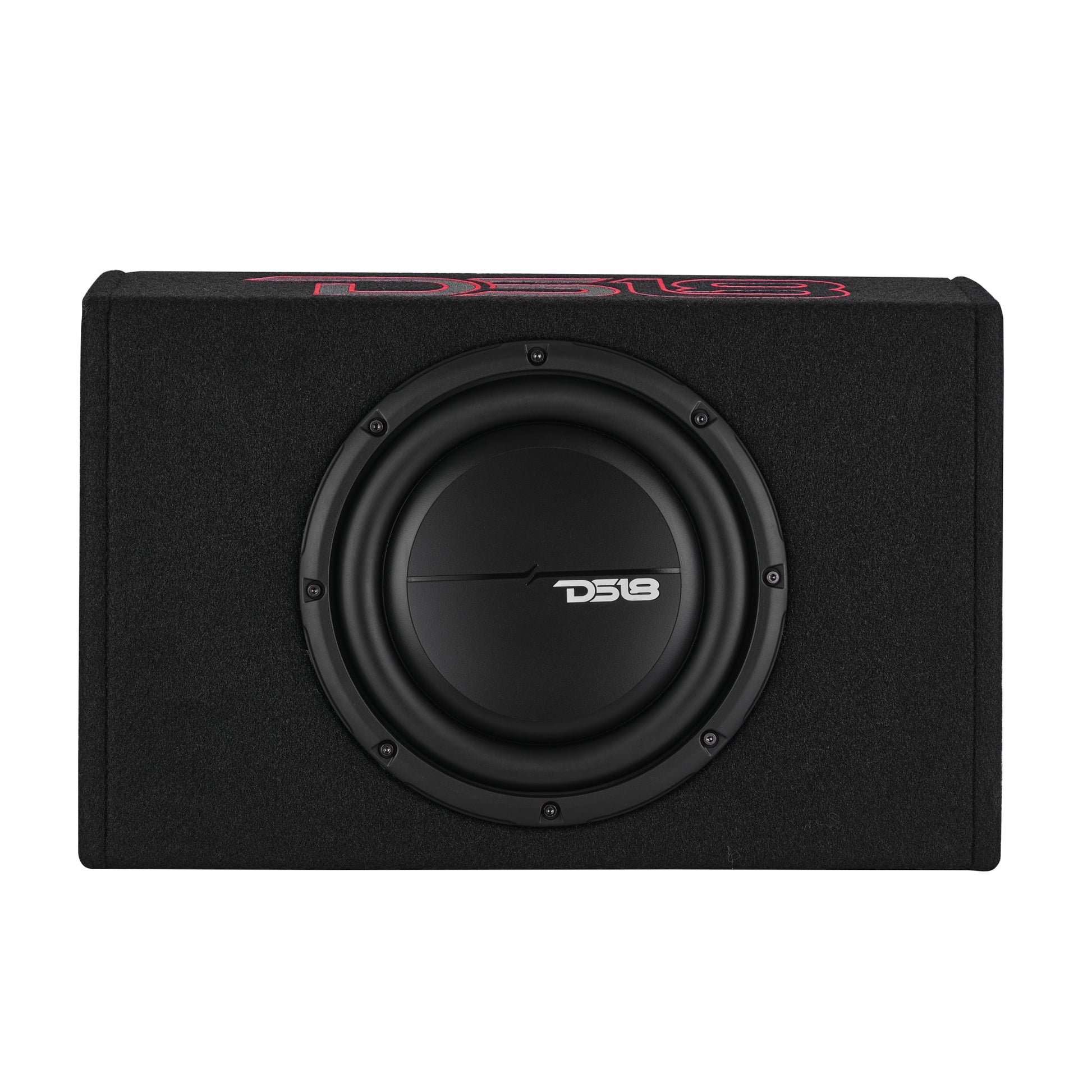 10” Amplified Shallow Subwoofer Enclosure for Pickup Trucks.