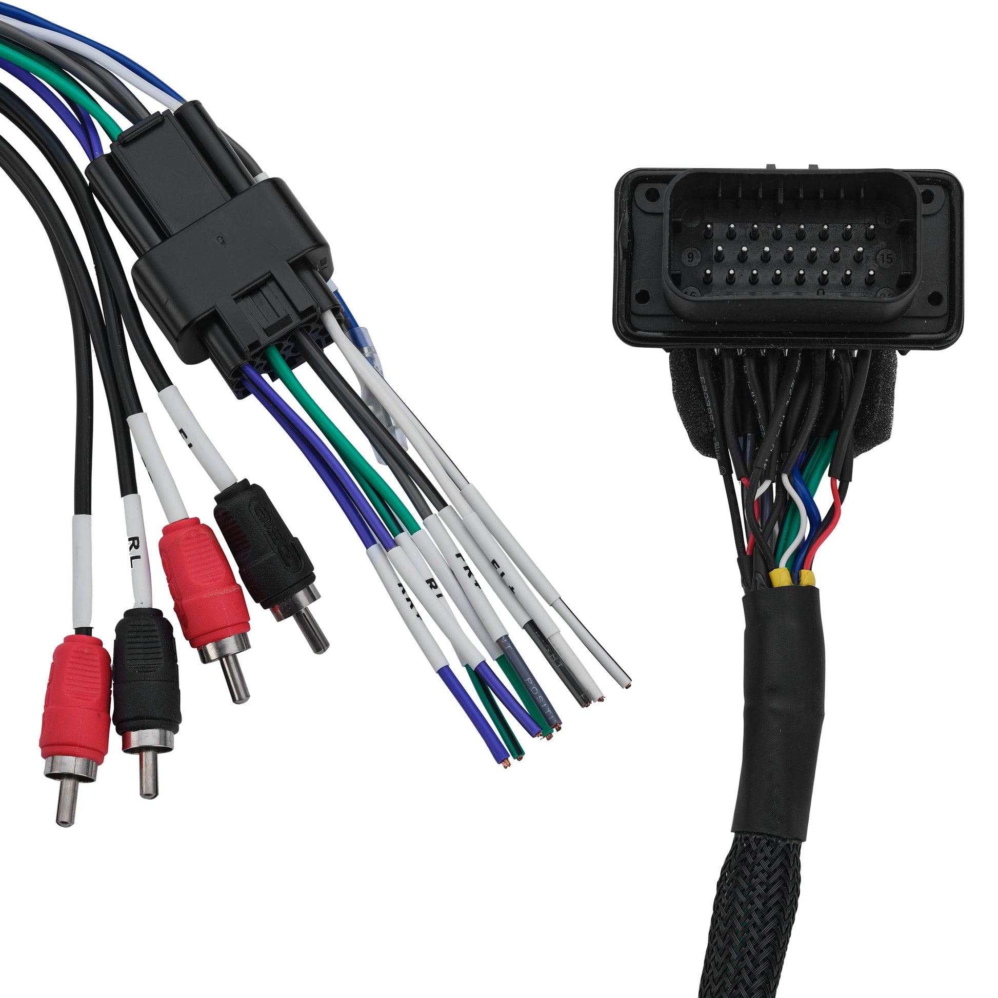 Polaris RZR PRO Plug & Play 4-Channel Output and Remote Output for Ride Command Systems.