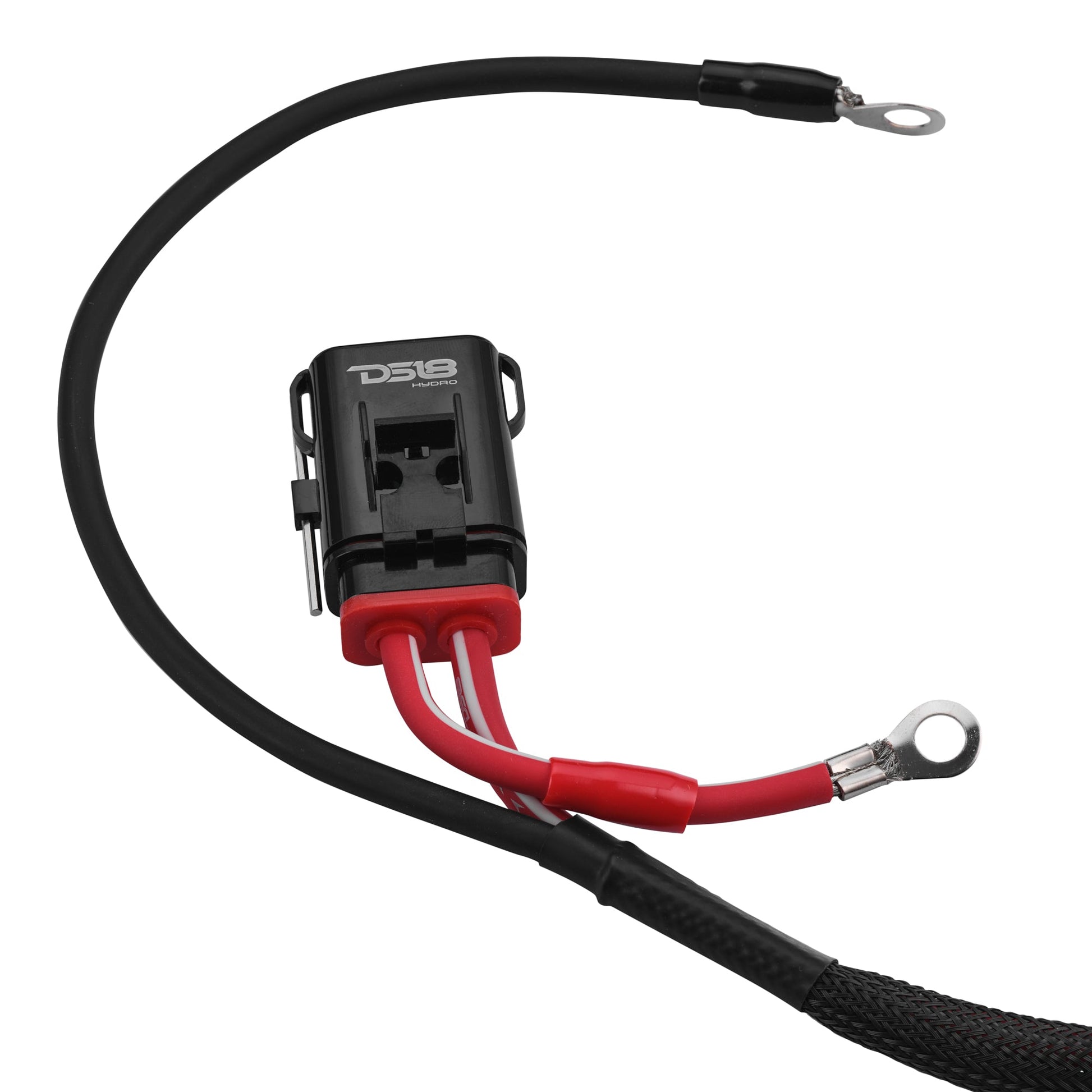 UTV 6-Gauge Power Harness Kit – 12ft Power & Ground Cables with Water-Resistant Fuse Holder for 4-Door UTVs.