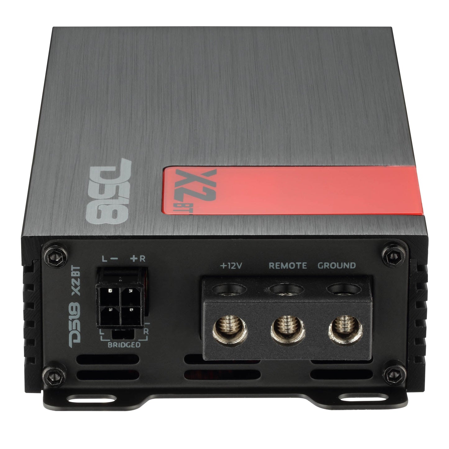 X 2-Channel Ultra Compact Full-Range Amplifier with Bluetooth Connectivity - 2 x 140 Watts Rms.