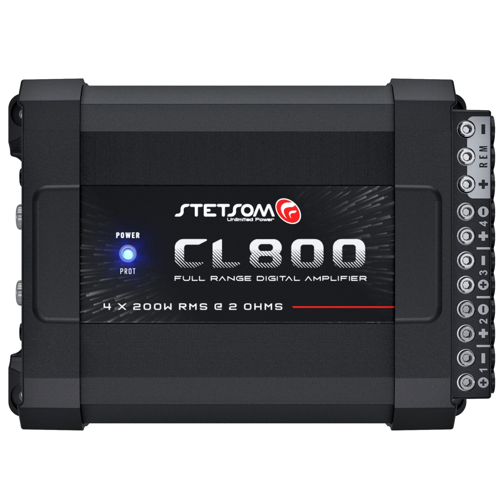 Stetsom CL 800.4 2 Ohm 4 Channel Amplifier – 800W RMS - Audio Sellerz