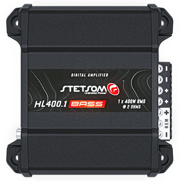 Stetsom HL 400.1 Bass Digital Amplifier – 400W RMS 2 Ohm - Audio Sellerz
