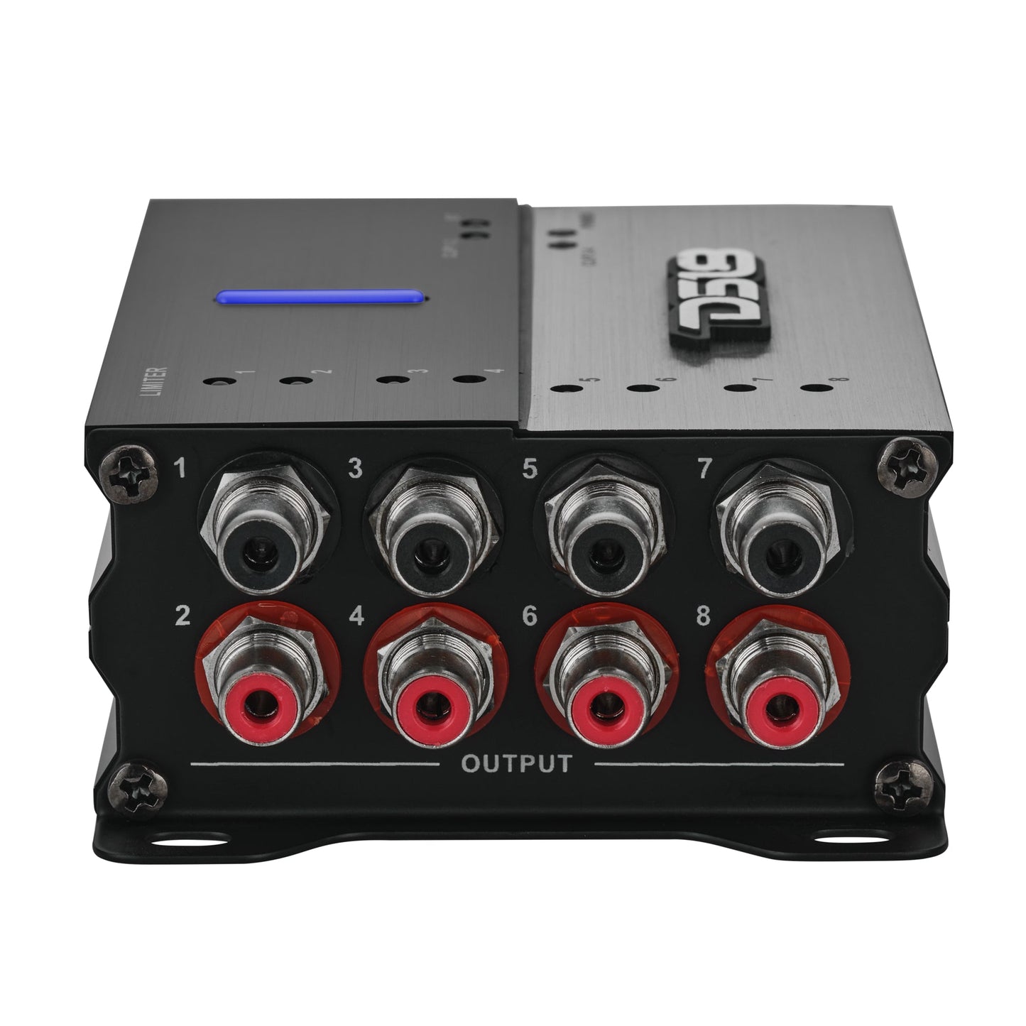 4-Input / 8-Output Digital Sound Processor with Bluetooth and App Control.