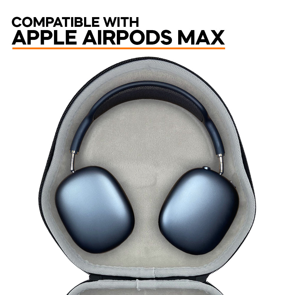 CentralSound Hard Cover Carrying Case for Apple AirPods Max Headphones Black - product image 8 - Audio Sellerz