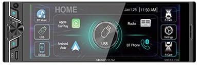 Soundstream VRCA1-72W 6.7" Wireless Apple CarPlay and Android Auto Single DIN Car Stereo
