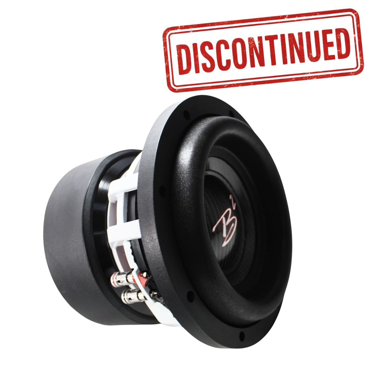 B2 Audio RAMPAGE Competition Series V2 8" 1000 Watt RMS Carbon Fiber  Dual 2-Ohm 2" Voice Coil Subwoofer.