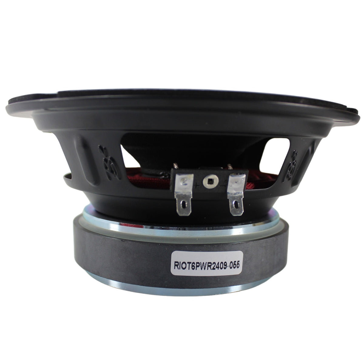 B2 Audio RIOT Series 6.5" 4-Ohm 100W RMS Mid-Range Speakers UV/Water Resistant Cone, Sold in Pairs RIOT6PWR