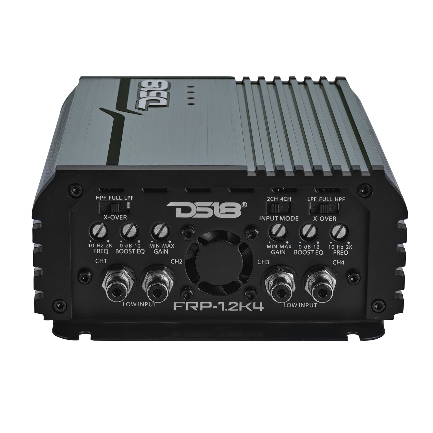 FRP Compact 4-Channel Full-Range Class-D Amplifier | 1200W RMS.