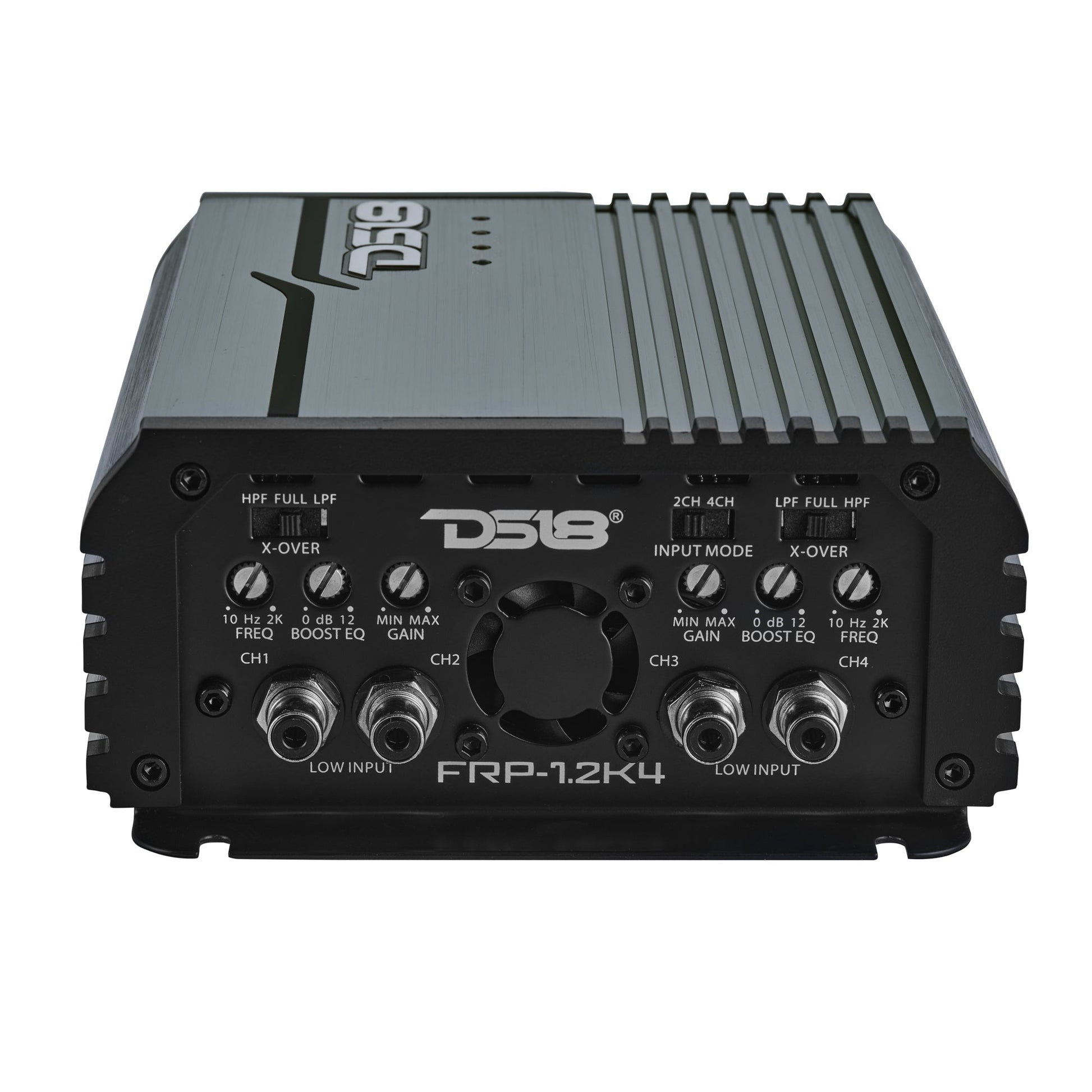 FRP Compact 4-Channel Full-Range Class-D Amplifier | 1200W RMS.