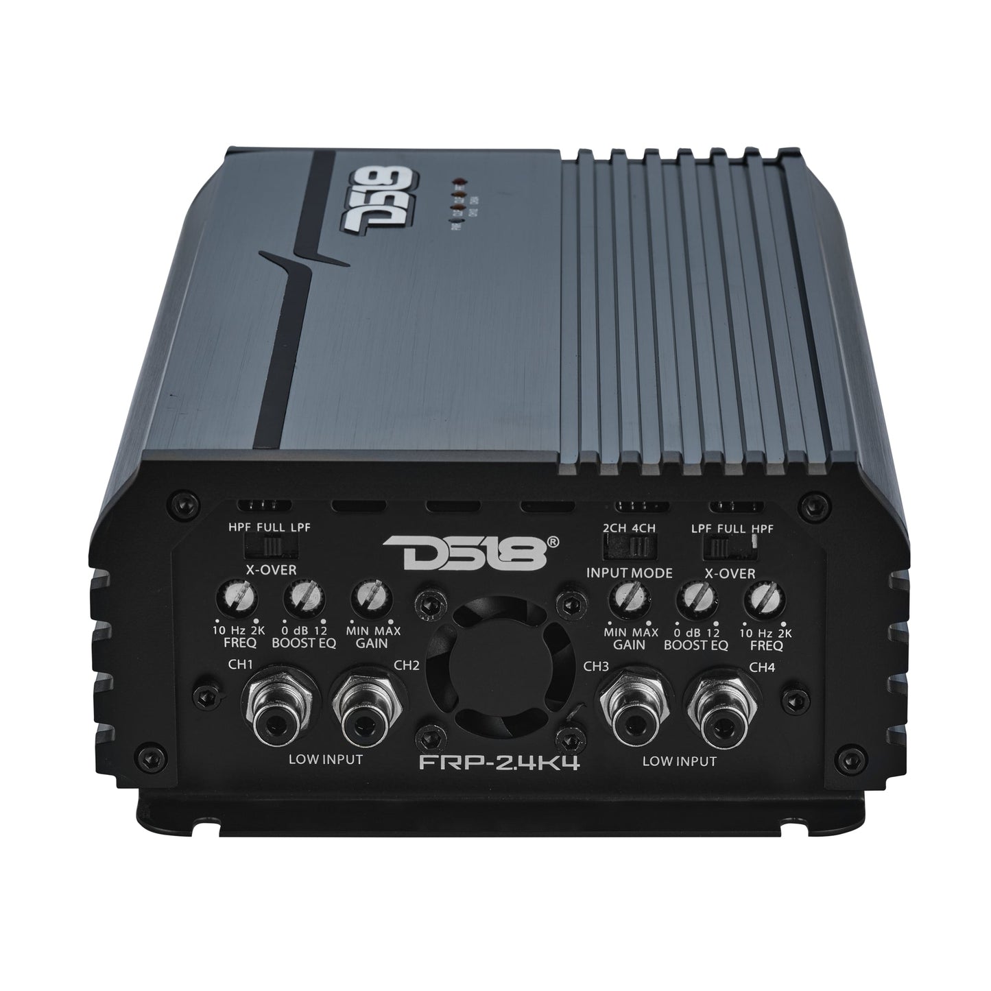 FRP Compact 4-Channel Full-Range Class-D Amplifier | 2400W RMS.