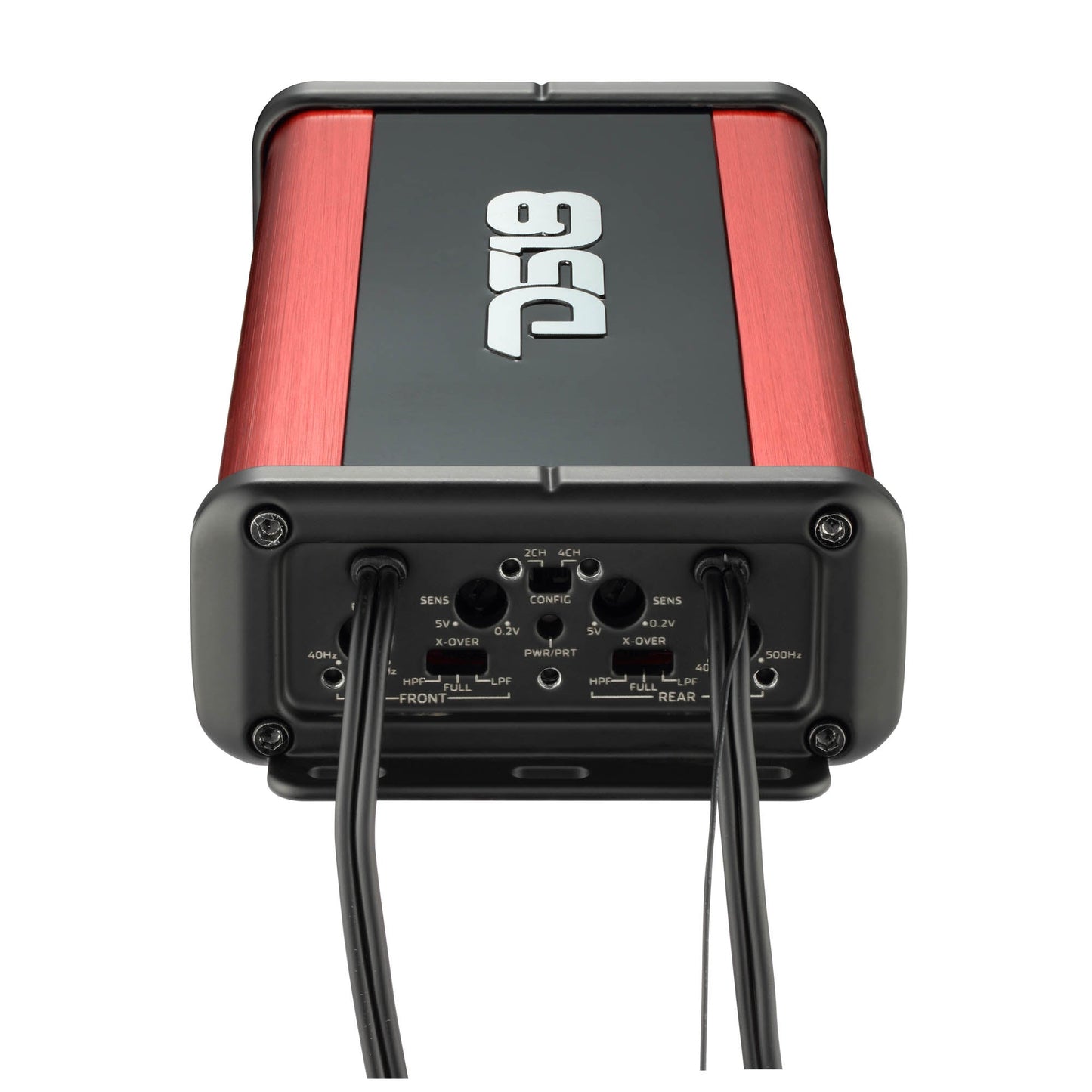 NXL 4-Channel Full-Range Class D Waterproof IP67 Marine and Powersports NANO Amplifier with Bluetooth 5.1 Receiver Built-In.