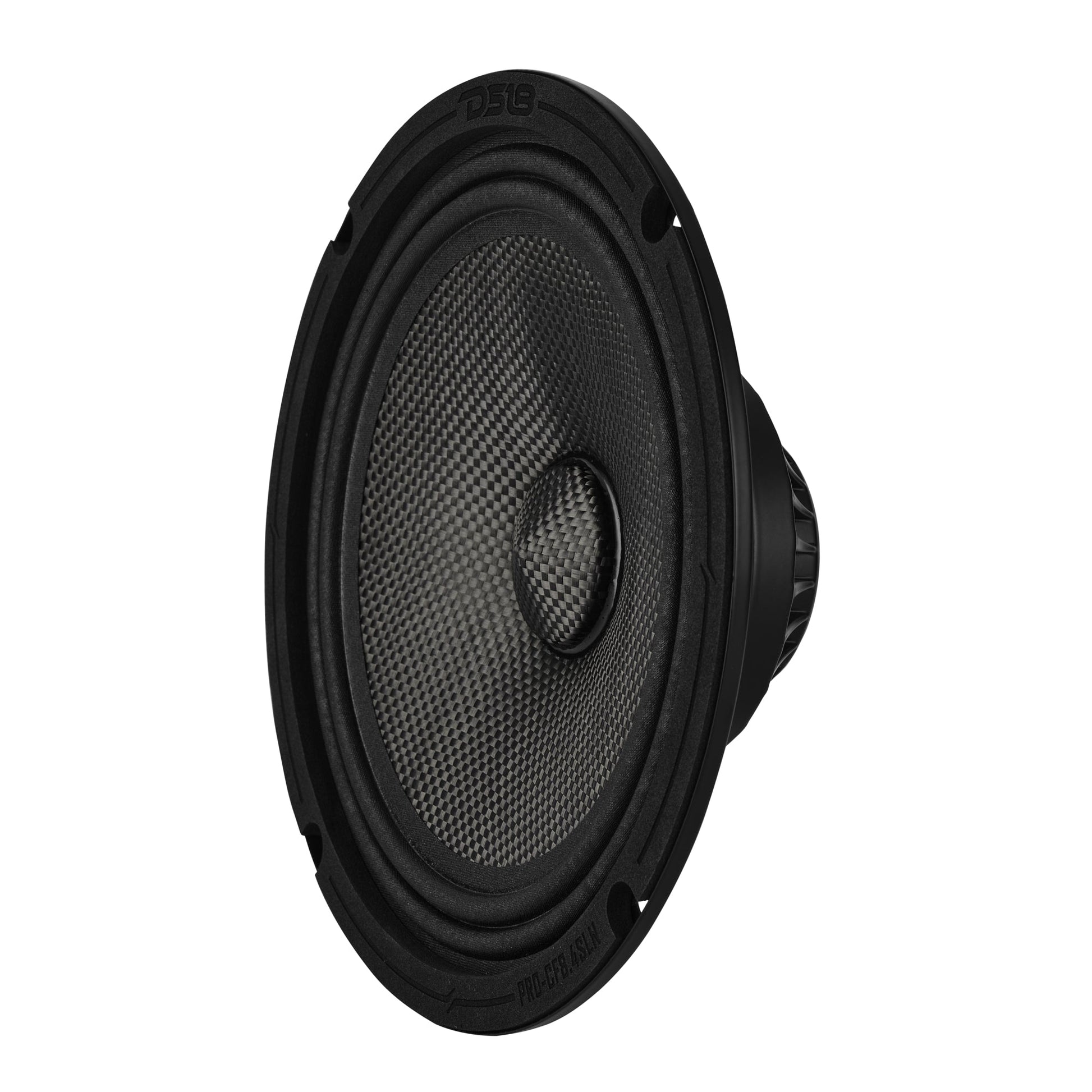 8” Slim Motorcycle & Motorsports Loudspeaker With Neodymium Magnet and Water Resistant Carbon Fiber Cone | 200W RMS 4-Ohm.