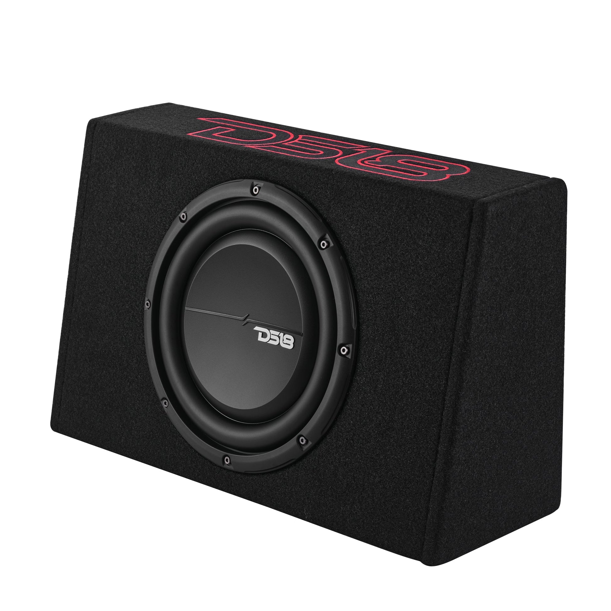 10” Amplified Shallow Subwoofer Enclosure for Pickup Trucks.