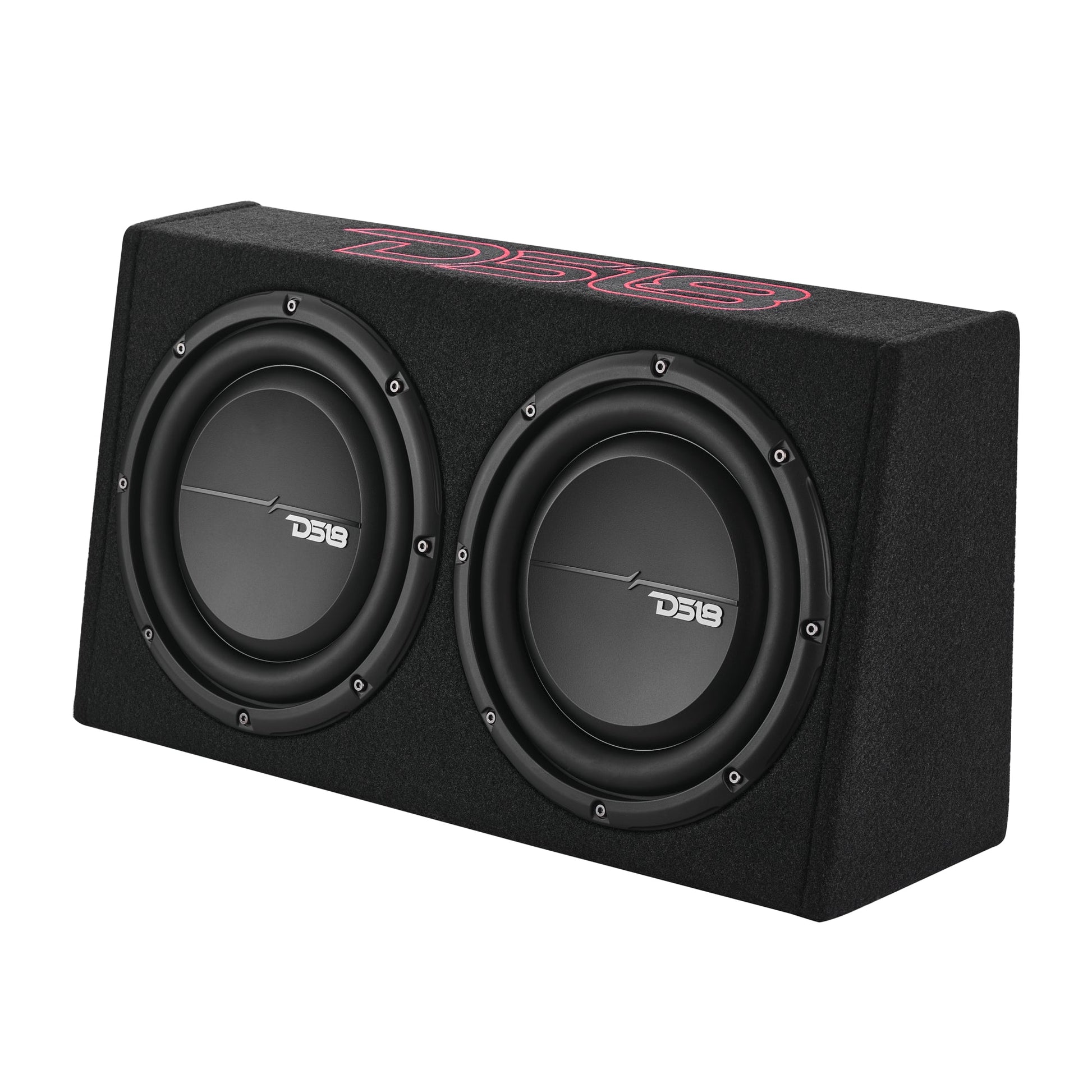 Loaded 10” Subwoofer + Passive Radiator Enclosure for Pickup Trucks.