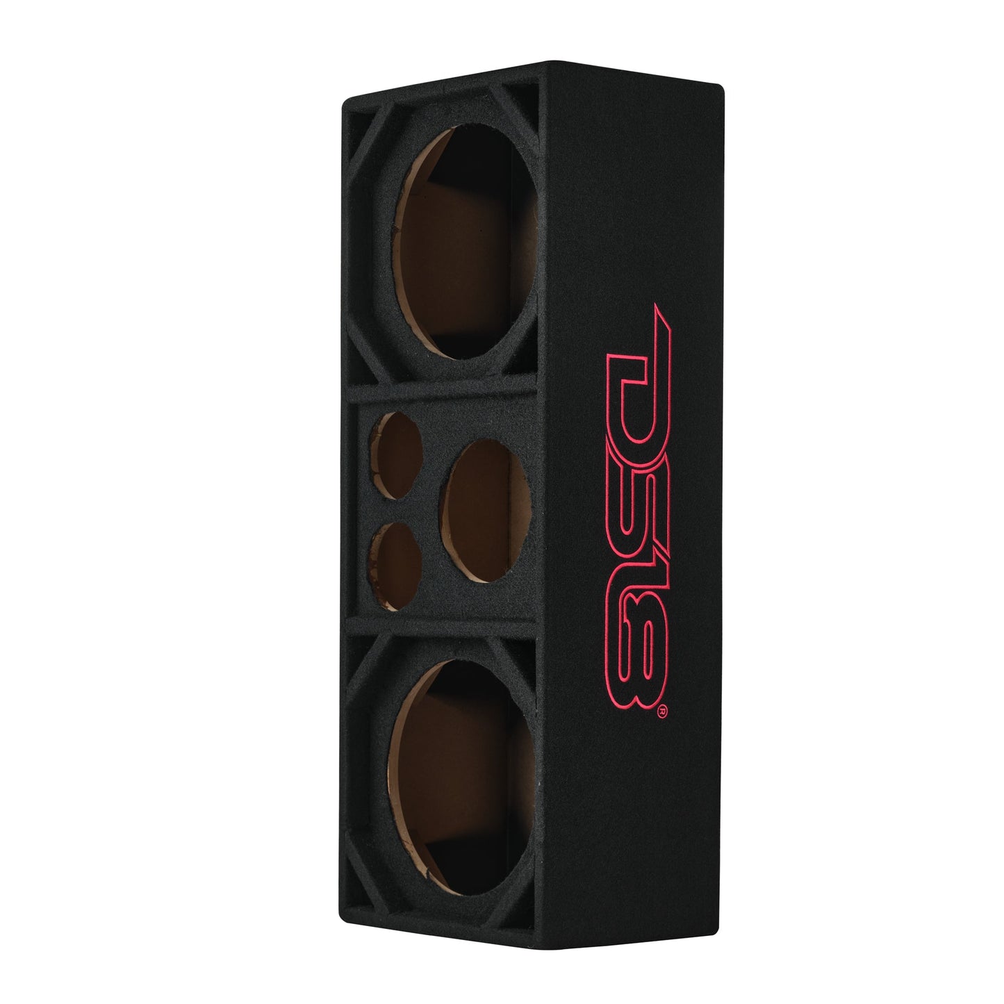Dual 10” + Dual 4” Tweeter + 2” Driver Ported Empty Voceteo Enclosure | Speakon-Ready.