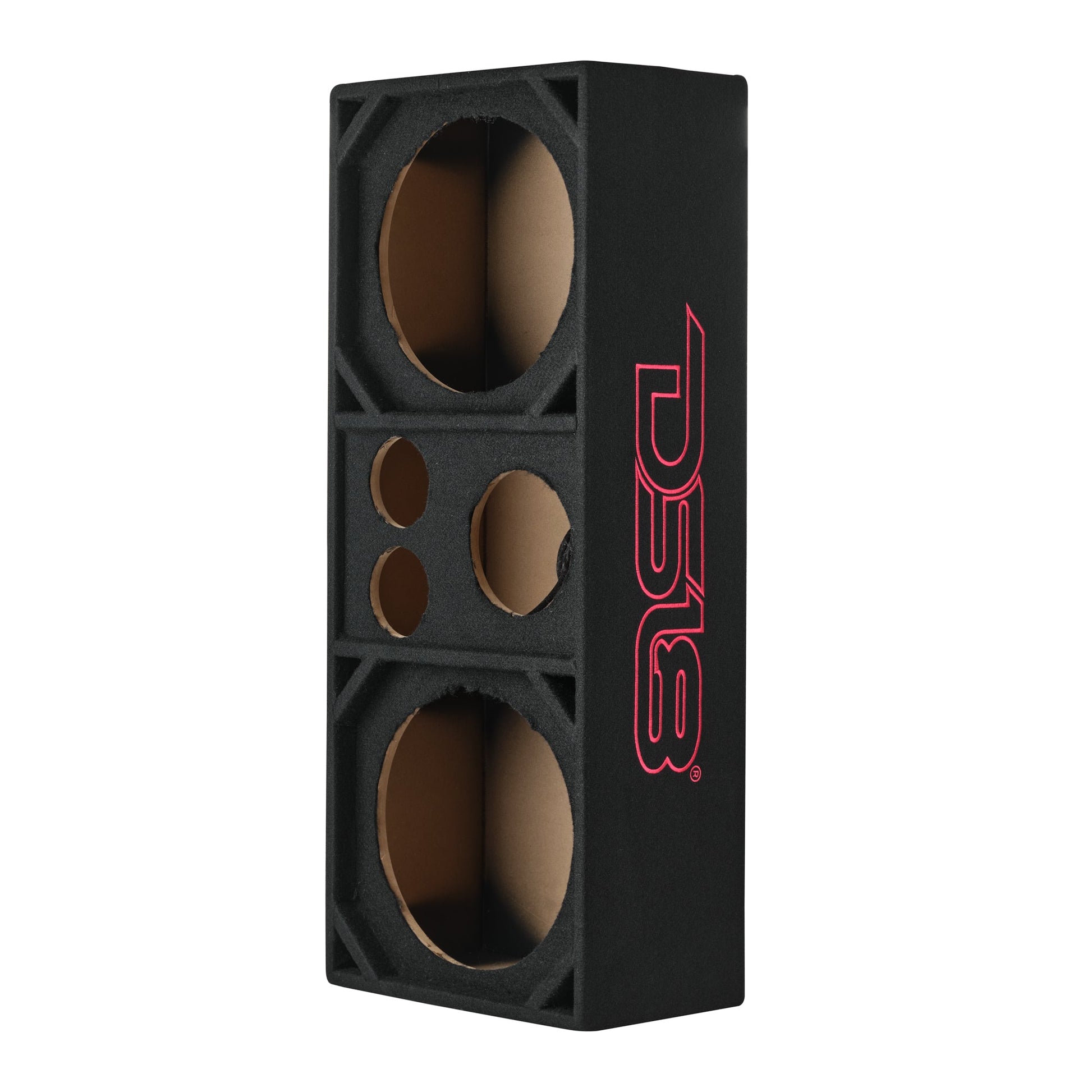 Dual 12” + Dual 4” Tweeter + 2” Driver Ported Voceteo Empty Enclosure | Speakon-Ready.