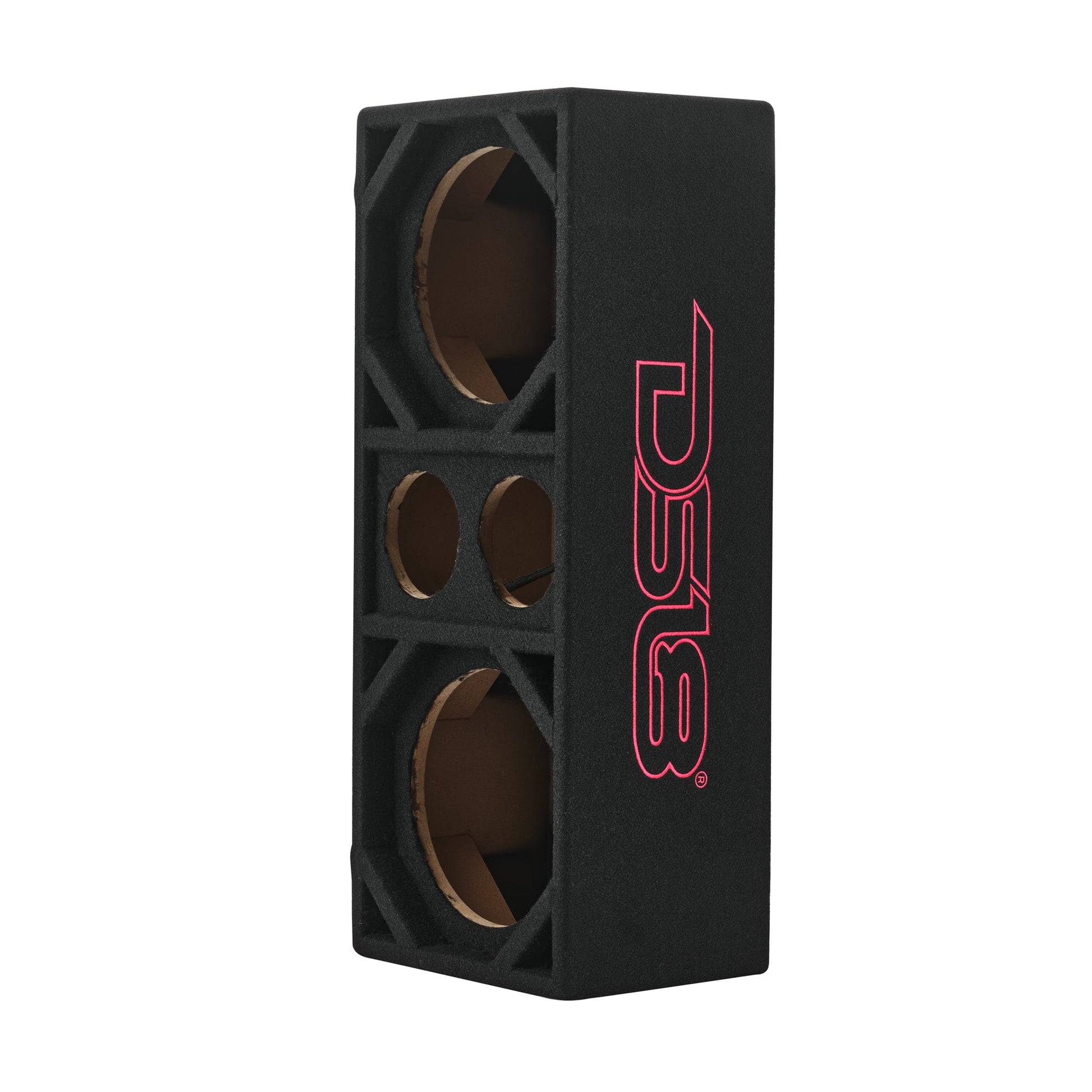 Dual 8” + Dual 4” Tweeter Ported Voceteo Empty Enclosure | Speakon-Ready.