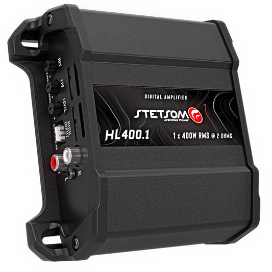 Stetsom HL 400.1 Digital Amplifier – 400W RMS 2 Ohm.