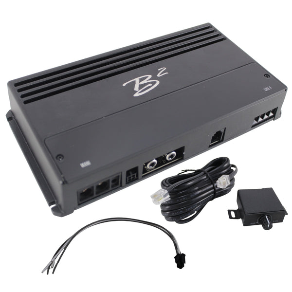 B2 Audio MANI 600 Watt 1-Ohm Car Audio Class-D Compact Mono Bass Amplifier.
