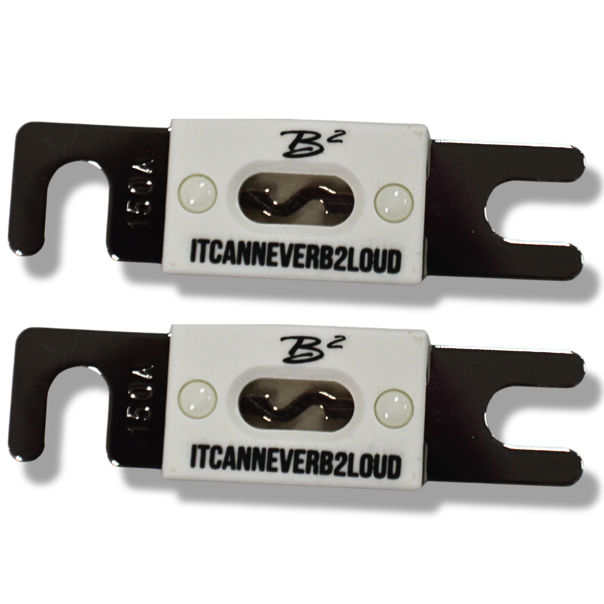 B2 Audio 150A ANL High Temperature Ceramic Fuse Pair ANL-150A