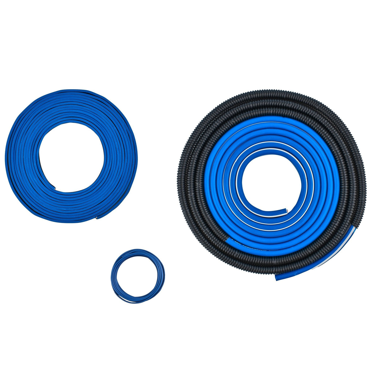 4-GA Amplifier Installation Wiring Kit - Blue.