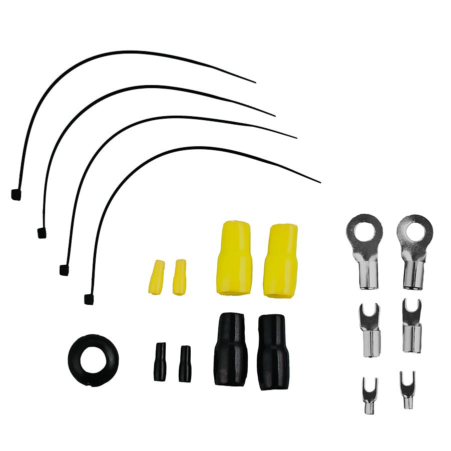 4-GA Amplifier Installation Wiring Kit - Yellow - Sold by Audio Sellerz