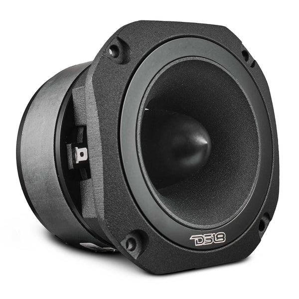 4” Super Bullet Tweeter with 1.5” Titanium Voice Coil and Oversized Ferrite Magnet 200 Watts 4-Ohm.