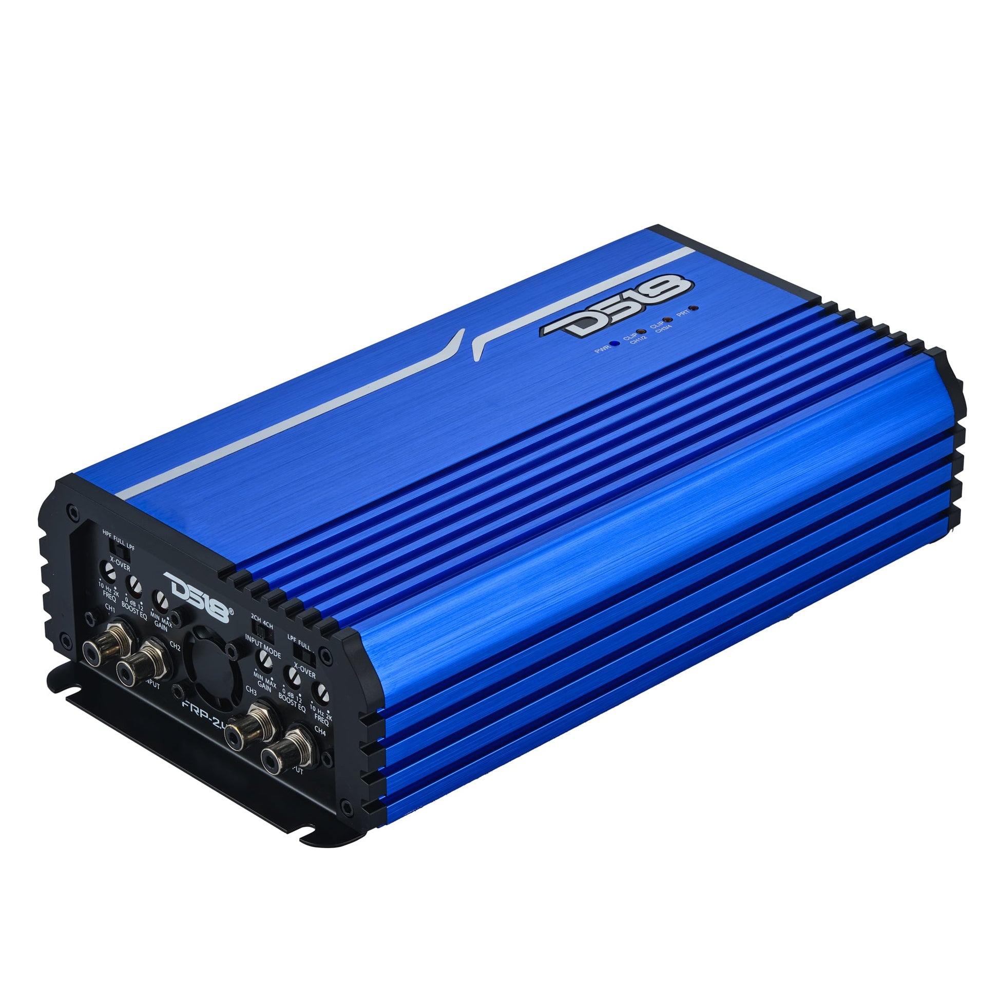 FRP Compact 4-Channel Full-Range Class-D Amplifier | 2400W RMS.