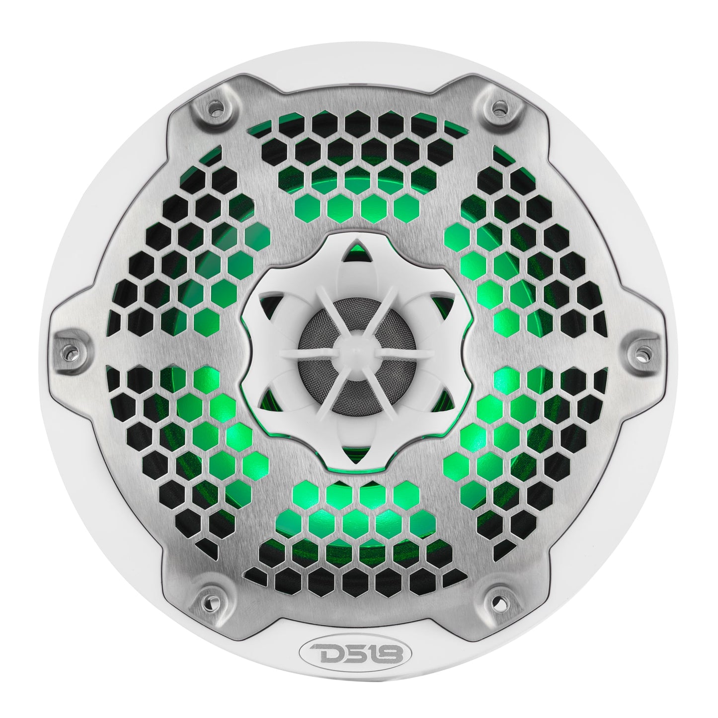 6.5” Marine 2-Way Hybrid Speaker with RGB LED, Compression Driver and - White - NXL-6MD/WH - product image 4 - AudioSellerz