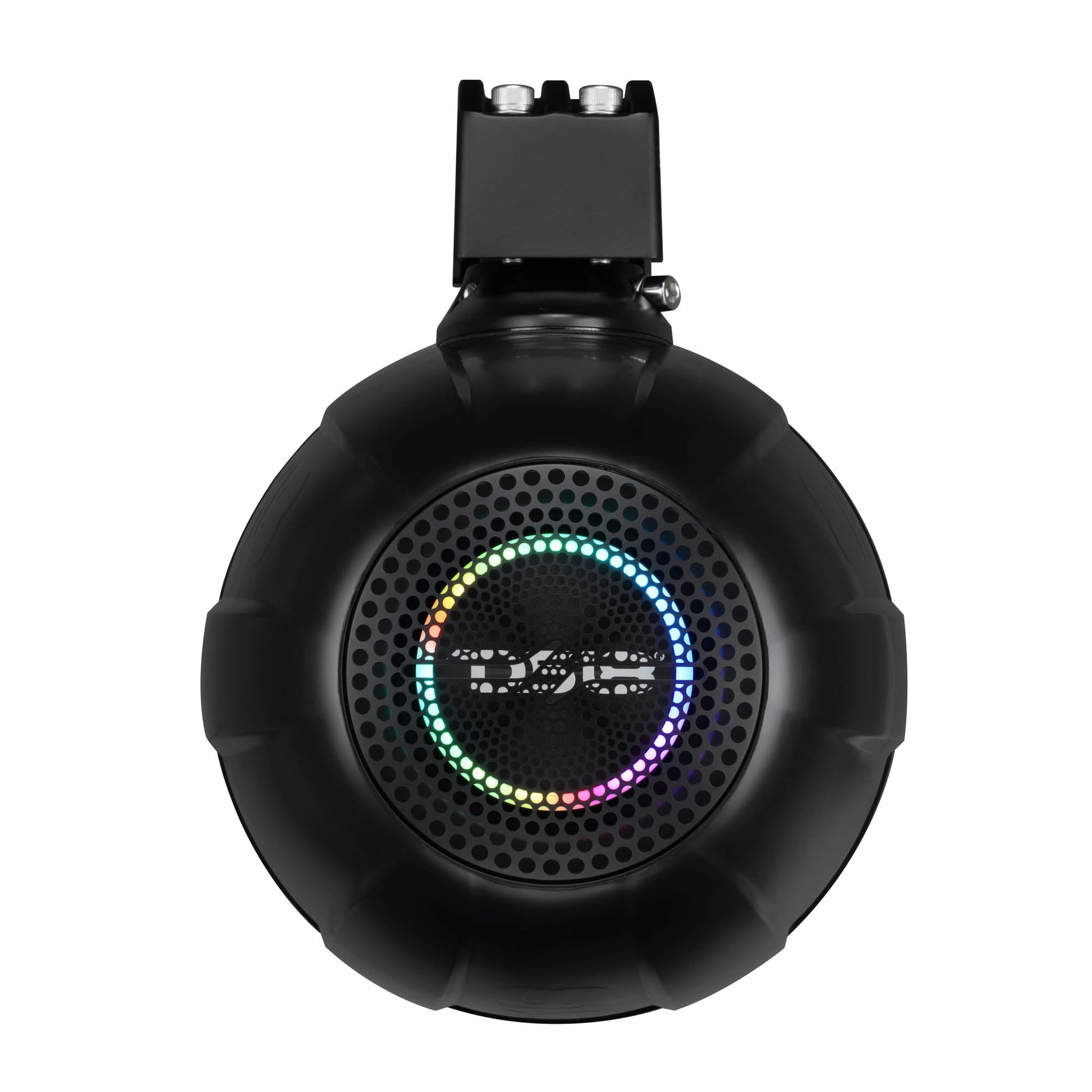 8" NXL-iQ Marine Tower Speaker with Digital LED Lights, Neodymium Magnet, 1" Compression Driver, IP65 Rated, 350W RMS, 4-Ohm.