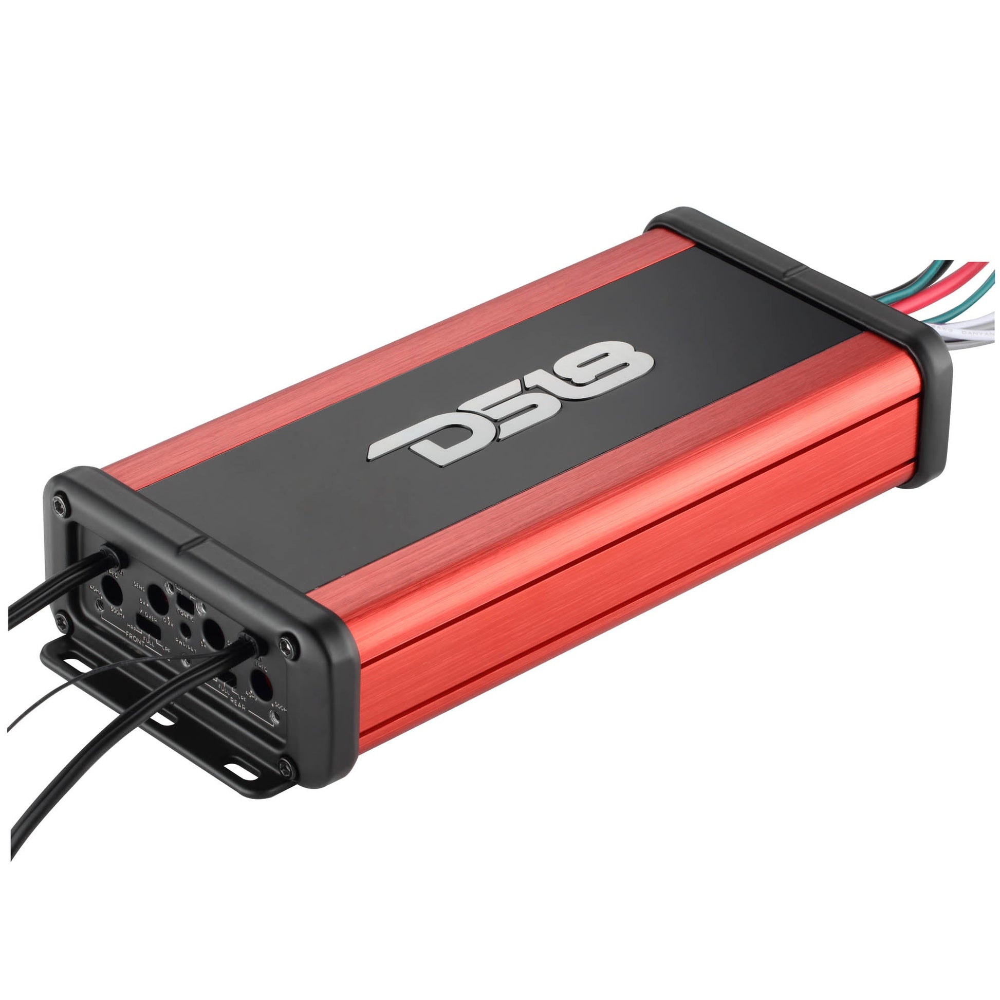 NXL 4-Channel Full-Range Class D Waterproof IP67 Marine and Powersports NANO Amplifier with Bluetooth 5.1 Receiver Built-In.