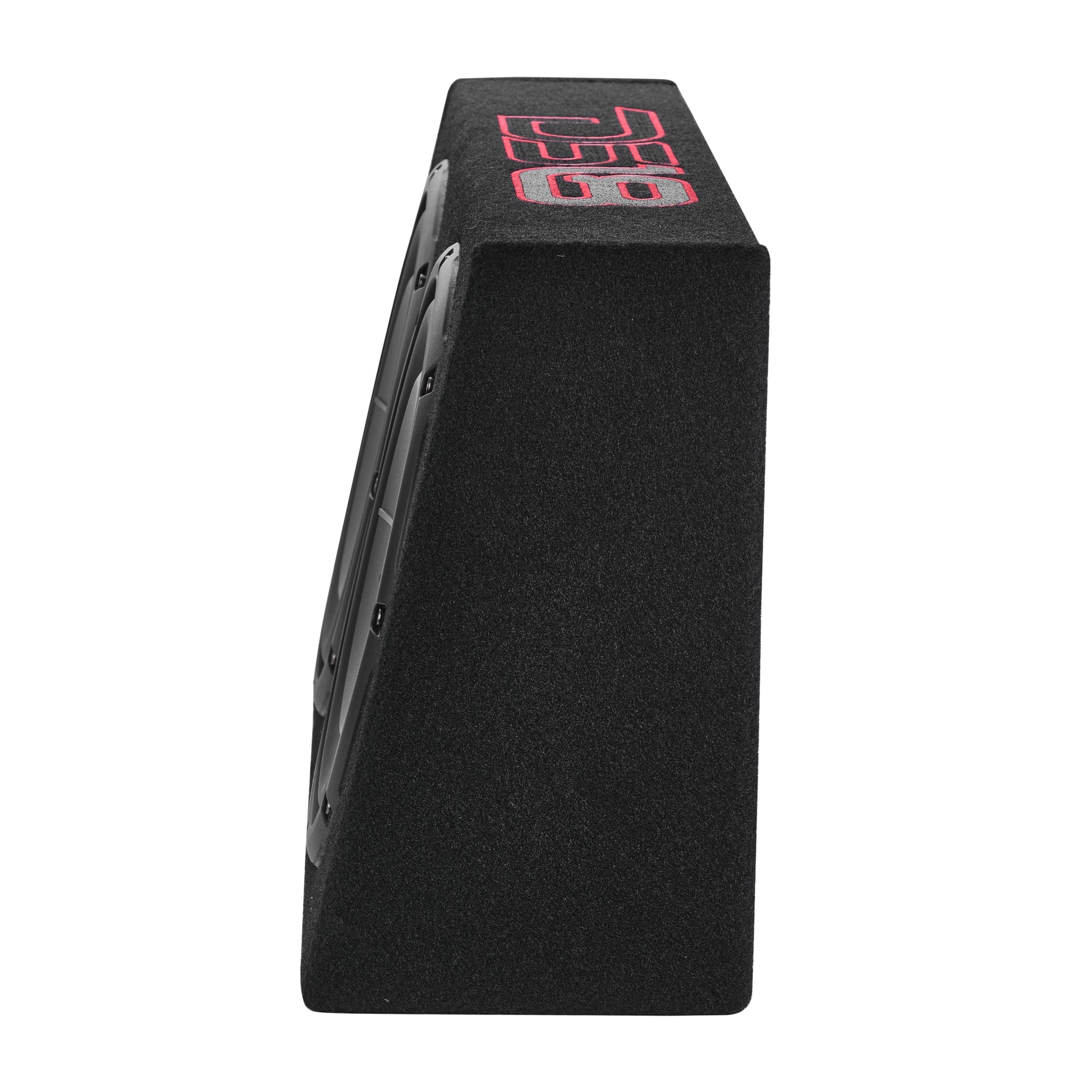 Loaded 10” Subwoofer + Passive Radiator Enclosure for Pickup Trucks.