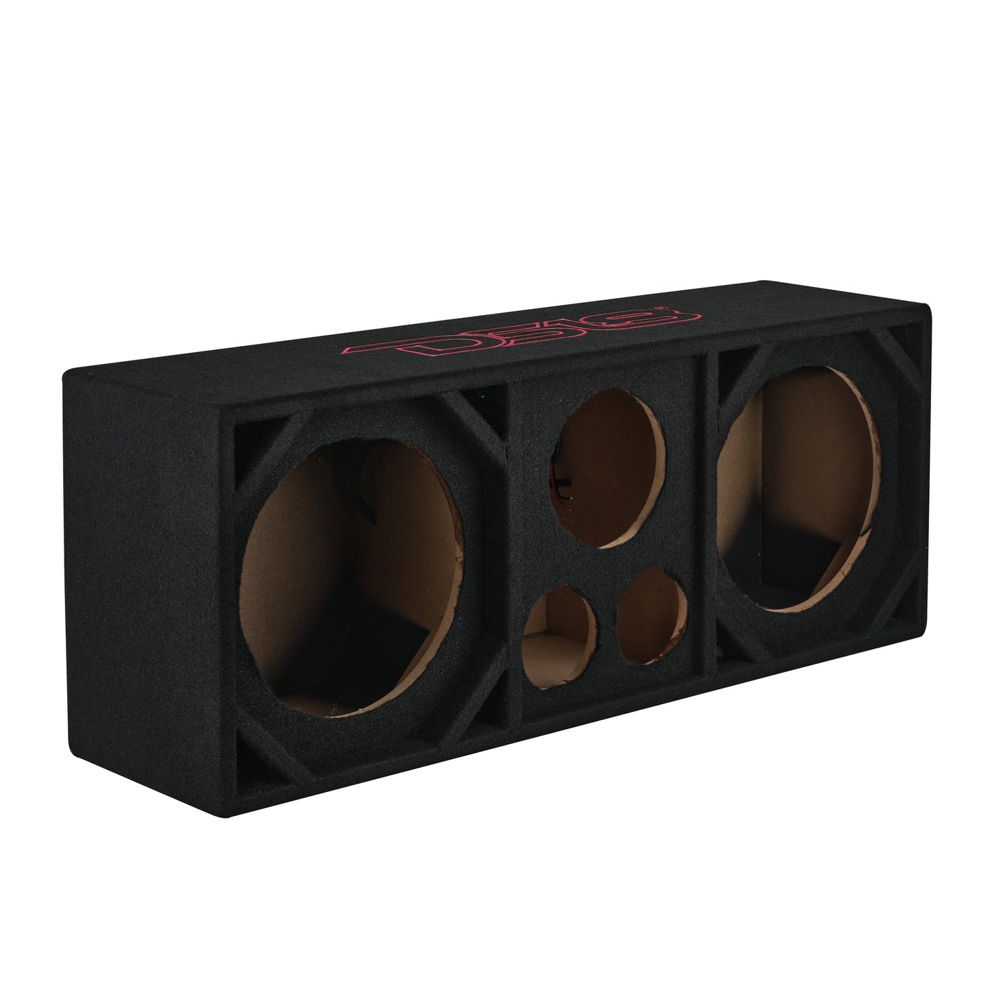 Dual 10” + Dual 4” Tweeter + 2” Driver Ported Empty Voceteo Enclosure | Speakon-Ready.