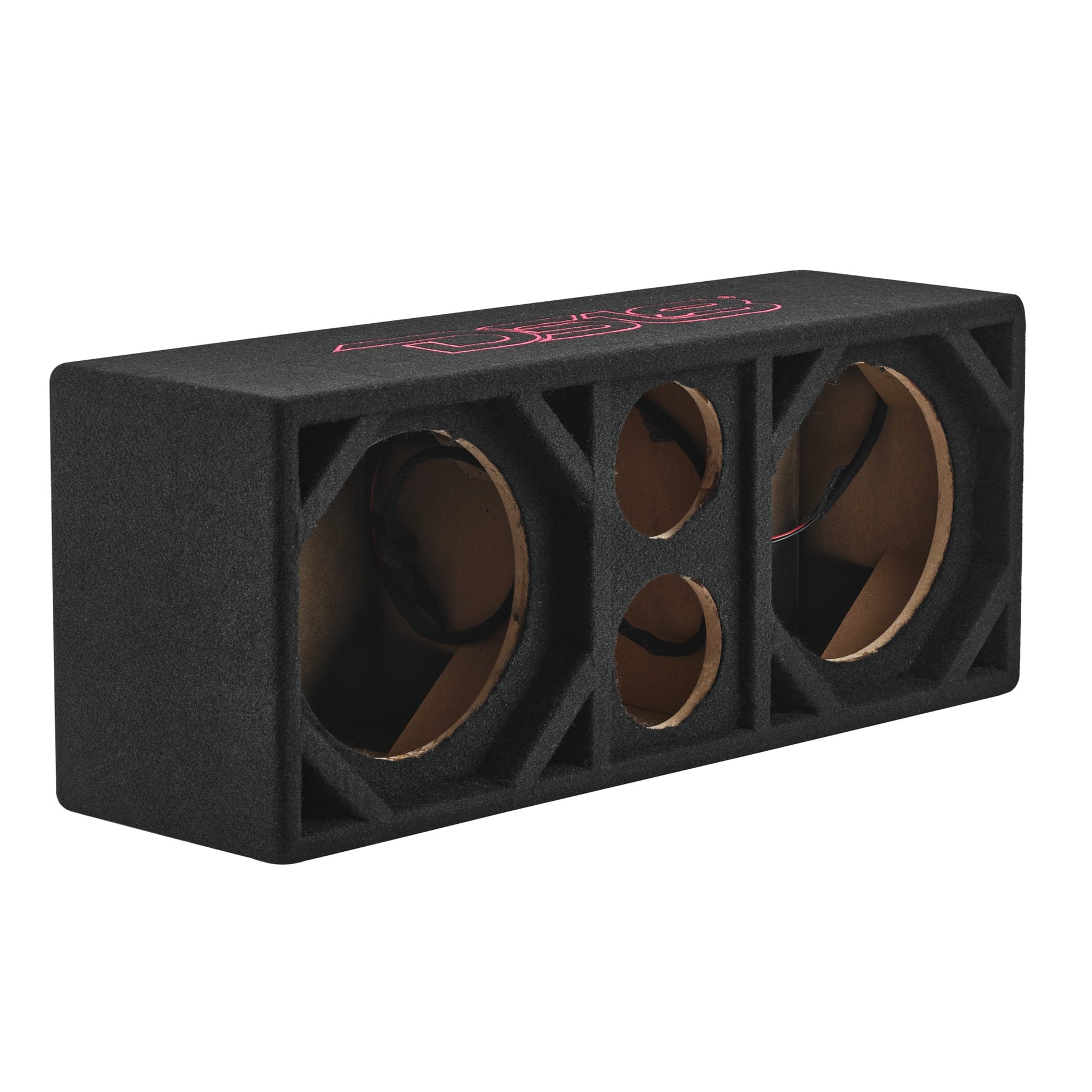Dual 8” + Dual 4” Tweeter Ported Voceteo Empty Enclosure | Speakon-Ready.