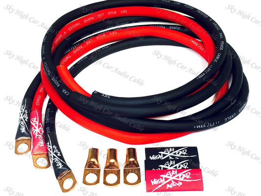 Sky High Car Audio 4ga CCA Big 3 - Audio Sellerz