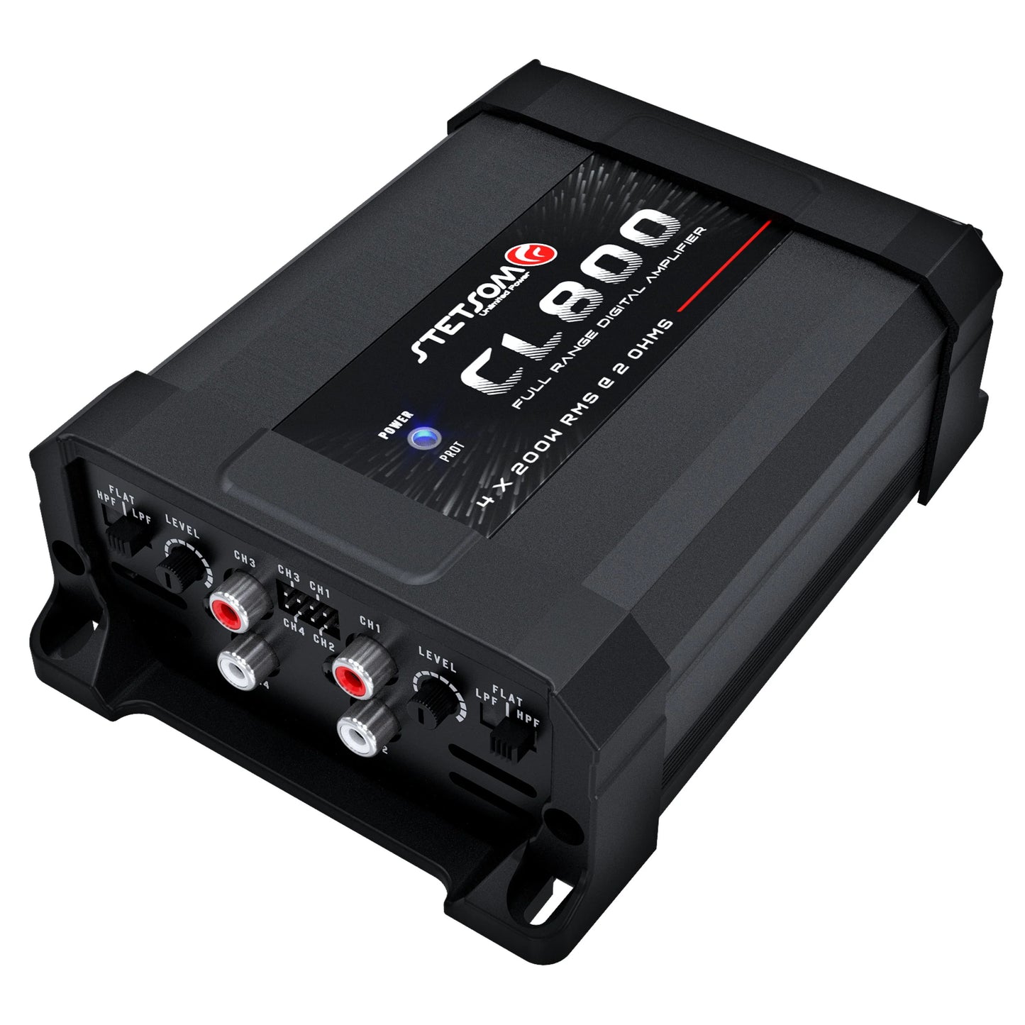 Stetsom CL 800.4 2 Ohm 4 Channel Amplifier – 800W RMS - Audio Sellerz