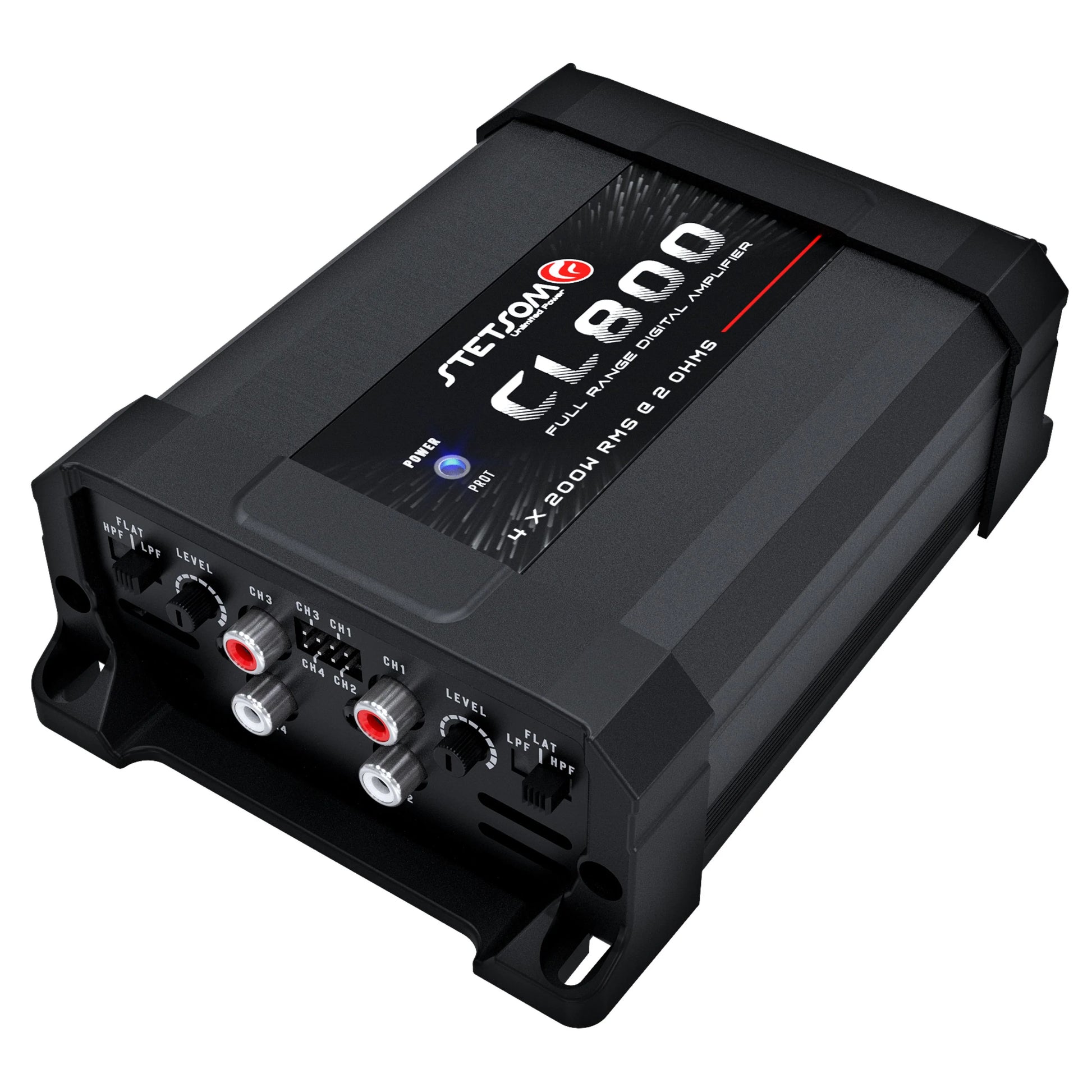 Stetsom CL 800.4 2 Ohm 4 Channel Amplifier – 800W RMS - Audio Sellerz