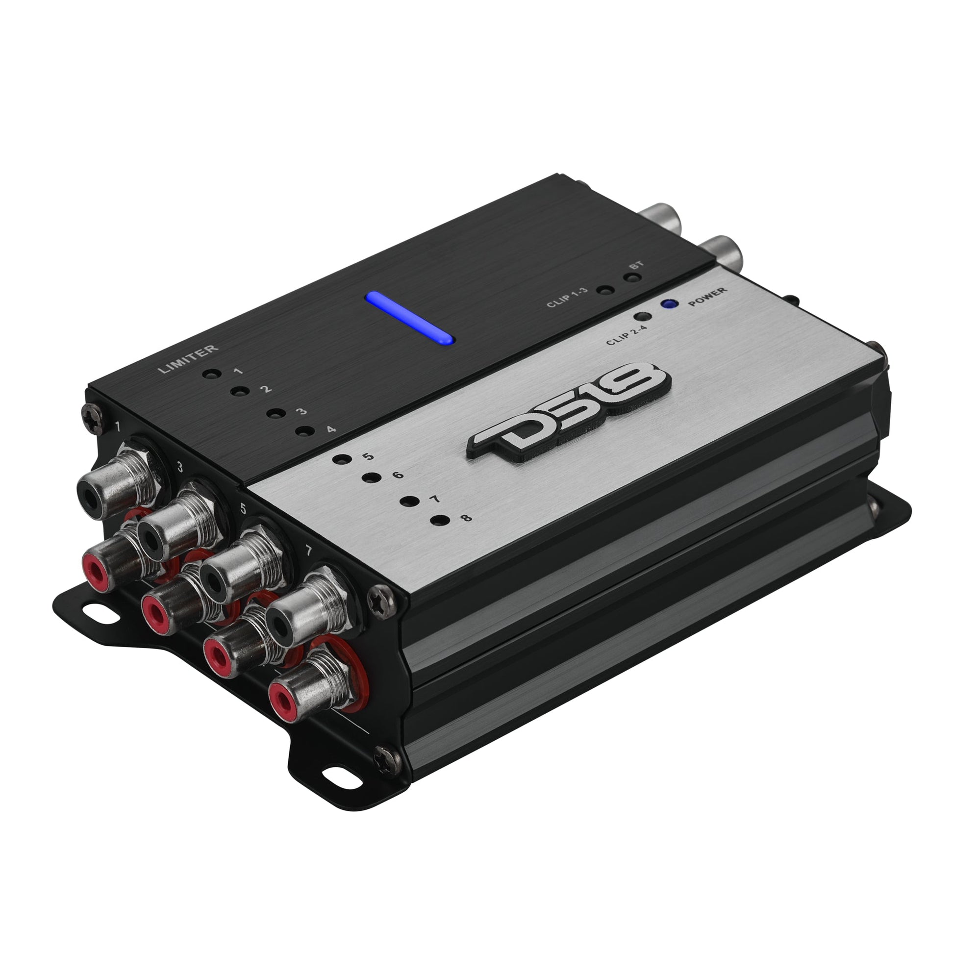 4-Input / 8-Output Digital Sound Processor with Bluetooth and App Control.